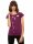 T-Shirt Schaukelmädchen Cap Sleeve Berry L