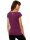 T-Shirt Schaukelmädchen Cap Sleeve Berry XXL