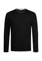 Longsleeve Basic Rough Black S