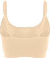 Bustier aus Baumwolle Beige XL