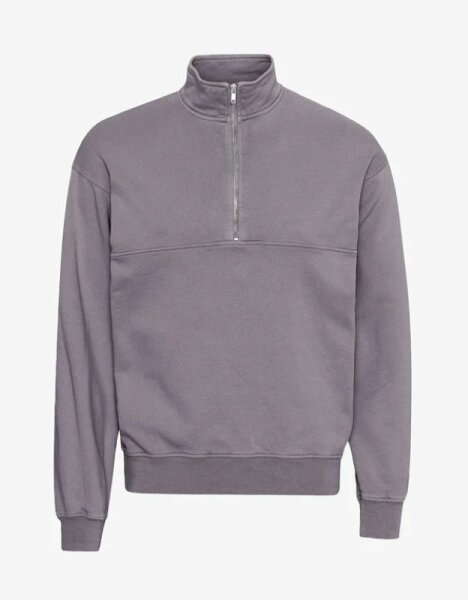 Troyer Organic Quarter Zip Purple Haze XS