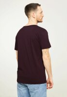 T-Shirt Bay New Smiley Dark Plum M