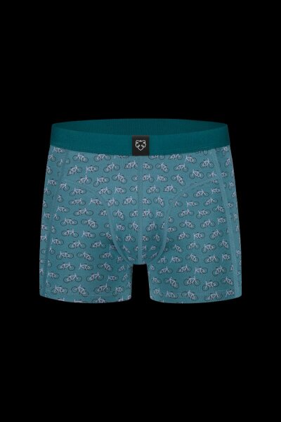 Unterhose Boxer Brief Blue A-Dam Bikes M