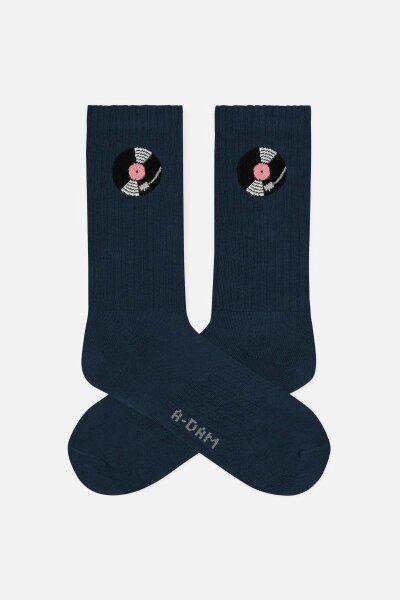 Tennissocken Navy Record 36-40