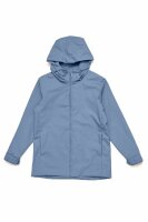 Natural Rain Jacket Organic Cotton Blue Stone XS