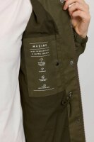 Natural Rain Parka Organic Cotton Olive M